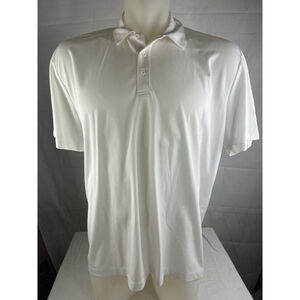 Men’s Big And Tall Port Authority Golf Polo 4XL Polyester White